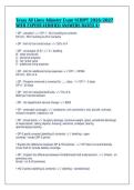 Texas All Lines Adjuster Exam SCRIPT 2026&sol;2027&NewLine;WITH EXPERT-VERIFIED ANSWERS RATED A&plus;