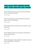 MN576 EXAM SCRIPT PREMIUM REVIEW&NewLine;SHEET TESTED QUESTIONS AND ANSWERS