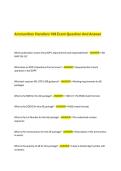 Ammunition Handlers 108 Exam Question And Answer