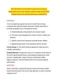 NSG 430 Physical and Health Assessments of Diverse &NewLine;Populations Across the Lifespan midterm exam QUESTIONs&comma; &NewLine;Verified Answers & Detailed Rationales &lpar;2026&sol;2027&rpar;