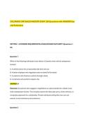 COLORADO CAR SALES MASTERY EXAM  250 Questions with ANSWER Key &NewLine;and Rationales 