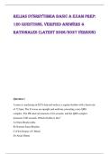 Relias Dysrhythmia Basic A Exam Prep&colon; 120 Questions&comma; Verified Answers & Rationales &lpar;Latest 2026&sol;2027 Version&rpar;