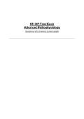 NR 507 Final Exam&NewLine;Advanced Pathophysiology&NewLine;Questions with Answers &vert; Latest update&NewLine;