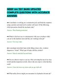 NEIEP 100 TEST BANK UPDATED&NewLine;COMPLETE QUESTIONS WITH ACCURATE&NewLine;ANSWERS&NewLine;