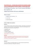 NSG 550 Exam 1 &ndash; Wilkes Diagnostic Reasoning &lpar;2026&rpar; Actual Questions & Study Guide &vert; Guarantee Pass