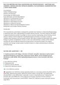 NSG 5140 MIDTERM AND FINAL EXAM REVIEW ADV PATHOPHYSIOLOGY &ndash; QUESTIONS AND&NewLine;ANSWERS &vert; VERIFIED AND WELL DETAILED ANSWERS &vert; PLUS RATIONALES &vert; GUARANTEED PASS&NewLine;&vert; LATEST EXAM UPDATE