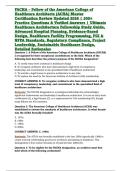 FACHA &ndash; Fellow of the American College of Healthcare Architects &lpar;ACHA&rpar; Master Certification Review Updated 2026 &vert; 300&plus; Practice Questions & Verified Answers &vert; Ultimate Healthcare Architecture Fellowship Study Guide&comma; Advanced Hospital Planning&comma; Evidence-Ba