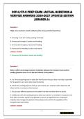 CCP-C&sol;FP-C PREP EXAM &vert;ACTUAL QUESTIONS & VERIFIED ANSWERS 2026-2027 UPDATED EDITION &vert;GRADED A&plus;