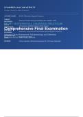 NR547 Differential Diagnosis Practicum &ndash; Practice Exam with Answers and Rationales