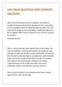 D441 EXAM QUESTIONS WITH COMPLETE SOLUTIONS