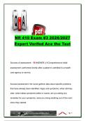 NR 410 Exam 3 &lpar;2026&sol;2027&rpar; &vert; 350&plus; Exam Questions & Verified Answers &vert; Nursing Process&comma; Nursing Diagnoses&comma; Therapeutic Communication&comma; Documentation&comma; Cultural Competence & Health Assessment