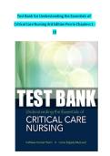 TEST BANK For Understanding the Essentials of Critical Care Nursing&comma; 3rd Edition by Perrin&comma; Verified Chapters 1 - 19&comma; Complete Newest Version&NewLine;