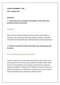LLW2602 Assignment 1 2026 &vert; Due 14 August 2026 - Distinction Guaranteed 