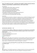 BASIC LIFE SUPPORT &lpar;BLS&rpar; EXAM &ndash; QUESTIONS AND ANSWERS &vert; VERIFIED AND WELL DETAILED&NewLine;ANSWERS &vert; PLUS RATIONALES &vert; GUARANTEED PASS &vert; LATEST EXAM UPDATE