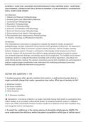 NURS6501 &sol; NURS 6501&colon; ADVANCED PATHOPHYSIOLOGY FINAL MIDTERM EXAM &ndash; QUESTIONS&NewLine;AND ANSWERS &vert; VERIFIED AND WELL DETAILED ANSWERS &vert; PLUS RATIONALES &vert; GUARANTEED&NewLine;PASS &vert; LATEST EXAM UPDATE