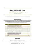 Army Aeromedical Exam &ndash; Comprehensive Study Guide & Practice 2026&sol;2027 Edition