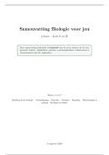 Samenvatting Biologie 4 HAVO