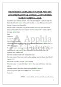 BREWISTA TEST &vert;COMPLETE STUDY GUIDE WITH 100&percnt; ACCURATE QUESTIONS & ANSWERS &vert; ACE EVERY TEST &vert; GUARANTEED EXCELLENCE&period;