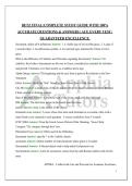 BETZ FINAL &vert;COMPLETE STUDY GUIDE WITH 100&percnt; ACCURATE QUESTIONS & ANSWERS &vert; ACE EVERY TEST &vert; GUARANTEED EXCELLENCE&period;