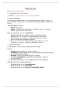 Psychologie Samenvatting &vert; Een Psychologisch Kader &vert; Arteveldehogeschool &vert; 2026&sol;27