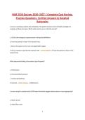NUR 2520 Quizzes 2026&ndash;2027 &vert; Complete Quiz Review&comma; Practice Questions&comma; Verified Answers & Detailed Rationales