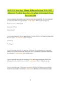 NUR 2520 Med-Surg 2 Exam 3 Master Review 2026&ndash;2027 &vert; Advanced Practice Questions&comma; Detailed Rationales & Exam Success Guide