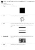 Adobe Photoshop Certification Lesson 1 &sol; Elements of Art & Principles of Design &sol; Score 100&percnt; &sol; 2025 Guide