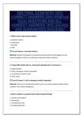 RBS FINAL EXAM WITH 100&percnt; CORRECT ANSWERS 2026-2026Final Exam QUESTIONS AND ALL CORRECT ANSWERS 100&percnt; SOLVED AND GUARANTEED SUCCESS&excl;&excl;