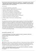 OHIO PESTICIDE APPLICATOR CERTIFICATION&colon; CATEGORY 6A &ndash; ORNAMENTAL WEED CONTROL&NewLine;&ndash; QUESTIONS AND ANSWERS &vert; VERIFIED AND WELL DETAILED ANSWERS &vert; PLUS RATIONALES &vert;&NewLine;GUARANTEED PASS &vert; LATEST EXAM UPDATE