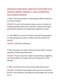 NEIEP Elevator Mechanic Exam&colon; 55 Q&A Study Guide 2026&sol;2027&NewLine;&NewLine;