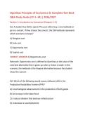 OpenStax Principles of Economics 3e Test Bank &vert; 55 Questions & Rationales 2026-2027&NewLine;
