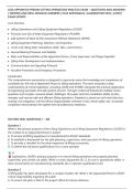 LEEA APPOINTED PERSON LIFTING OPERATIONS PRACTICE EXAM &ndash; QUESTIONS AND ANSWERS&NewLine;&vert; VERIFIED AND WELL DETAILED ANSWERS &vert; PLUS RATIONALES &vert; GUARANTEED PASS &vert; LATEST&NewLine;EXAM UPDATE