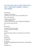 FSCJ NUR 1023C EXAM 3 &lpar;LATEST UPDATE 2026 &sol; 2027&rpar; &vert; QUESTIONS & ANSWERS &vert; GRADE A &vert; 100&percnt; CORRECT