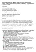 VIRGINIA EMERGENCY VEHICLE OPERATOR CERTIFICATION &lpar;EVOC&rpar; &ndash; QUESTIONS AND&NewLine;ANSWERS &vert; VERIFIED AND WELL DETAILED ANSWERS &vert; PLUS RATIONALES &vert; GUARANTEED PASS&NewLine;&vert; LATEST EXAM UPDATE