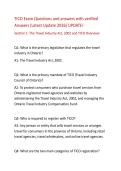 TICO Exam &vert; Ontario Travel Agent Licensing Q&A Study Guide 2026-2027&NewLine;&NewLine;