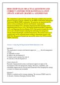 RIMS CRMP EXAM  300 ACTUAL QUESTIONS AND &NewLine;CORRECT ANSWERS WITH RATIONALE LATEST &NewLine;UPDATE ALREADY GRADED A&plus; ASSURED PASS 