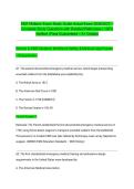 EMT Midterm Exam Study Guide Actual Exam 2026&sol;2027 &ndash; Complete Study Questions with Detailed Rationales &vert; 100&percnt; Verified &vert; Pass Guaranteed &ndash; A&plus; Graded