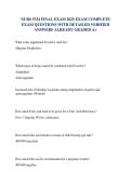 NURS 5334 FINAL EXAM 2025 EXAM COMPLETE EXAM QUESTIONS WITH DETAILED VERIFIED ANSWERS ALREADY GRADED A&plus;