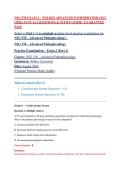 NSG 530 Exam 2 &ndash; Wilkes Advanced Pathophysiology &lpar;2026&rpar; Actual Questions & Study Guide &vert; Guarantee Pass