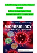 Test Bank for Microbiology for the Healthcare Professional &lpar;2nd Edition&rpar; by VanMeter &vert; Complete Study Guide with Verified Questions & Answers&comma; Practice Tests&comma; Detailed Rationales&comma; and Comprehensive Exam Preparation
