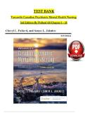 Test Bank for Varcarolis' Canadian Psychiatric Mental Health Nursing &lpar;3rd Edition&rpar; by Pollard &vert; Complete Study Guide with Verified Questions & Answers&comma; NCLEX-Style Practice Tests&comma; Detailed Rationales&comma; and Comprehensive Exam Preparation