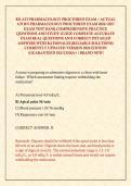 RN ATI PHARMACOLOGY PROCTORED EXAM &sol; ACTUAL ATI RN PHARMACOLOGY PROCTORED EXAM 2026&sol;2027 EXAM TEST BANK COMPREHENSIVE PRACTICE QUESTIONS AND STUDY GUIDE COMPLETE ACCURATE EXAM REAL QUESTIONS AND CORRECT DETAILED ANSWERS WITH RATIONALES &lpar;RELIABLE SOLUTIONS