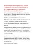 VATI PN Maternal Newborn Assessment &vert; Practice Q&A Study Guide&NewLine;&NewLine;