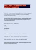 Exam &lpar;elaborations&rpar; BCOT 