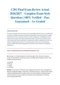 C201 Final Exam Review Actual 2026&sol;2027 &ndash; Complete Exam-Style Questions &vert; 100&percnt; Verified &ndash; Pass Guaranteed &ndash; A&plus; Graded&NewLine;