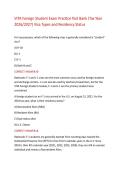 VITA Foreign Student Exam &vert; Tax Practice Test Bank Q&A 2026-2027&NewLine;&NewLine;