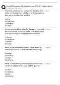 CompTIA Network&plus; N10-007 Practice Test 21 &sol; Score 100&percnt; &sol; 2025 Exam Prep&NewLine;&NewLine;