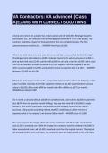 Exam &lpar;elaborations&rpar; VA CONTRACTORS 