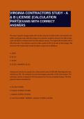 VA CONTRACTORS EXAMS WITH ACCURATE ANSWERS
