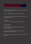 AWWA CROSS CONNECTION EXAMS WITH CORRECT ANSWERS
